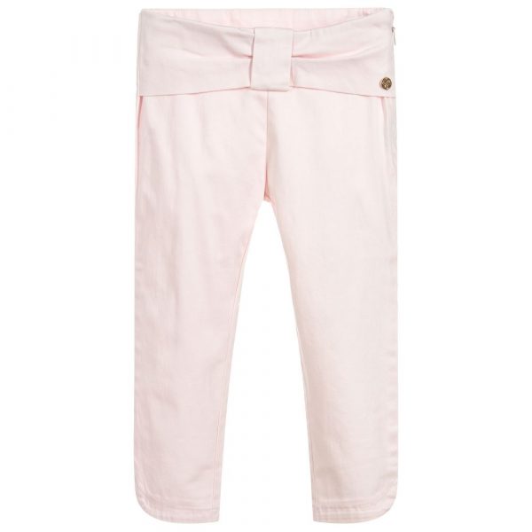 lili gaufrette girls pink cotton trousers 246132 b1a28bde2e050cf451ce0484c355ba49cb0d9da7