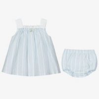 foque blue white baby dress set 425817 1ba80f01510cb0fb9ab9cff82527905540976c101