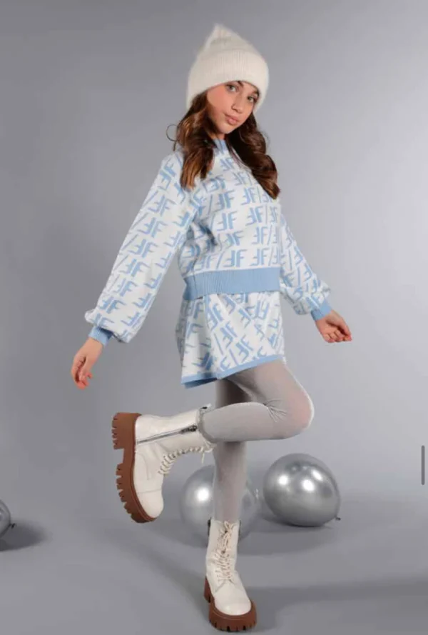 fun fun aw22 junior off white blue sweatshirt 12407 78889 p