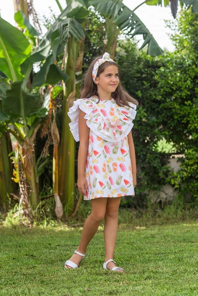 ROCHY girls dress SS26