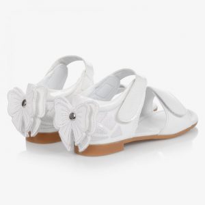 caramelo kids girls white bow sandals 430278 17c36c6a9b9a9c71aa7c0168b9149df668f1ceab