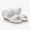 caramelo kids girls white bow sandals 430278 457c4eef2b4646c5be1706b8f3c64332702bdc08