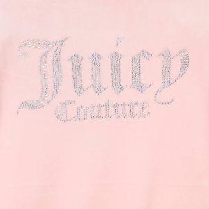 juicy couture teen girls pink velour zip up top 508899 55da5a0a0ca396ece6e153c1263790a51de9ba90