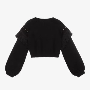 fun fun girls black studded sweater 527429 10afe550d343fab86b448da85458e8391b628935
