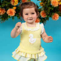 foque baby girls yellow striped cotton shorts set 587987 8afb08c3839eb6c29a75d457b11ebc2c