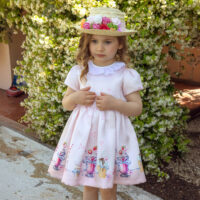 piccola speranza girls pink ice cream satin dress 595026 4740e6eb6d7974ff543fe80332981b89