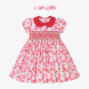 pretty originals girls pink cotton smocked dress set 594891 f7037780dc04759931d38b26c354b2fa