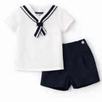 basmarti ss26 baby boys siroko white navy sailor style outfit 8669998